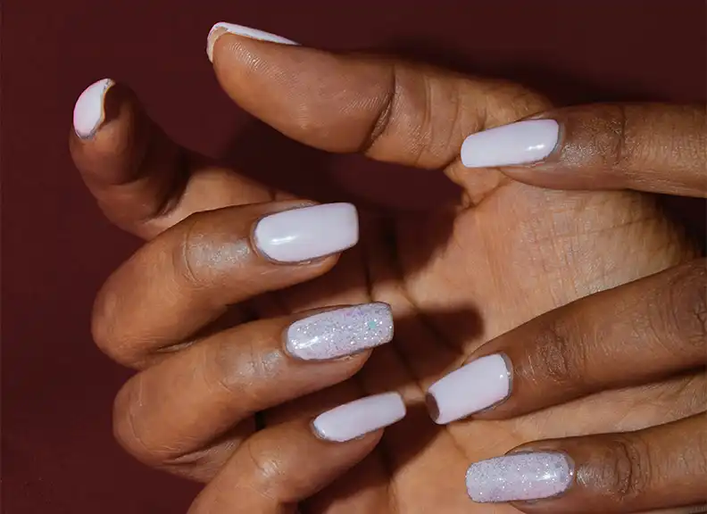 White nails